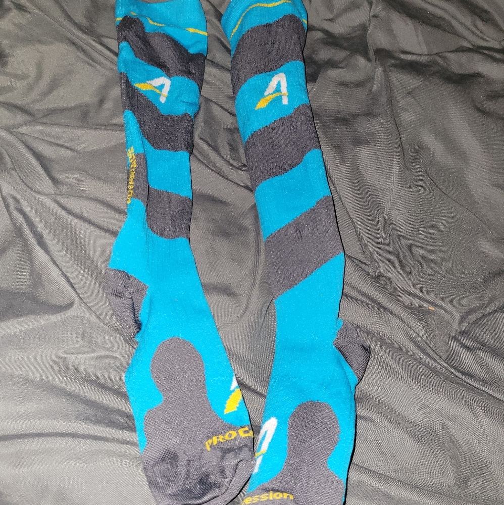 Compression socks, worn once